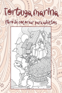 Tortuga marina - Libro de colorear para adultos