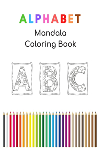 Alphabet Mandala Coloring Book