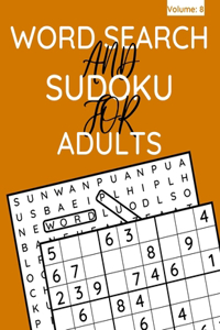Word Search And Sudoku For Adults