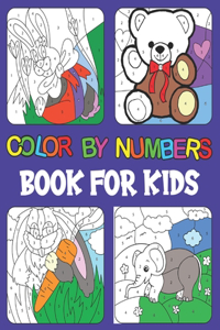 Color By Numbers book For Kids