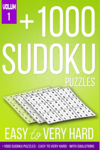 +1000 Sudoku Puzzles Easy to Very hard