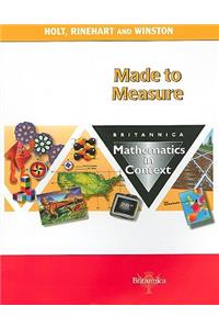 Made to Measure: Britannica Mathematics in Context: Britannica Mathematics in Context