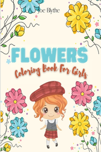 Flowers Coloring Book For Girls