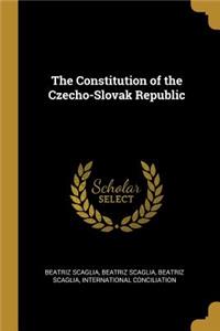 The Constitution of the Czecho-Slovak Republic