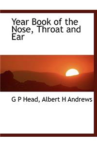 Year Book of the Nose, Throat and Ear