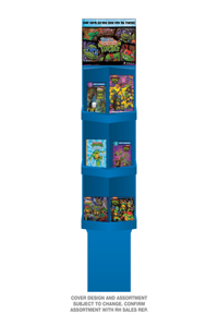 Teenage Mutant Ninja Turtles 36-Copy Sidekick Display Spring 2025