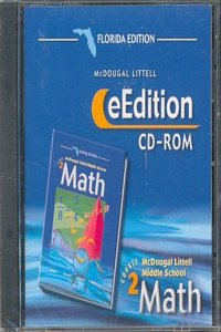 McDougal Littell Middle School Math Florida: Eedition CD-ROM Course 2 2004