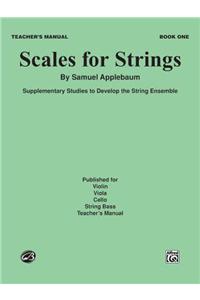 SCALES FOR STRINGS BOOK 1 TEACHERS MAN