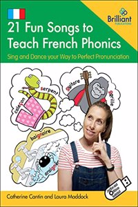 21 Fun Songs to Teach French Phonics  (Book and USB)
