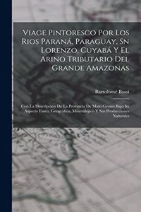 Viage Pintoresco Por Los Rios Paraná, Paraguay, Sn Lorenzo, Cuyabá Y El Arino Tributario Del Grande Amazonas