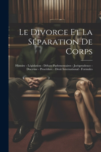 Divorce Et La Séparation De Corps