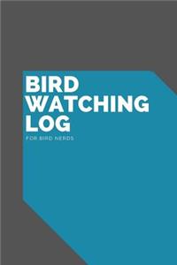 Bird Watching Log For Bird Nerds