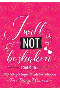 I Will Not Be Shaken