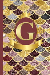 Letter G Notebook