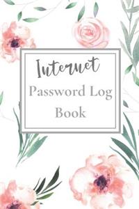 Internet Password Log Book