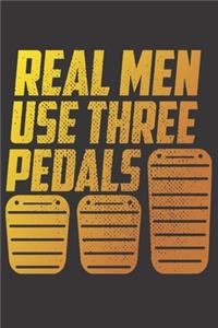 Notebook for car auto mechanic tuner and racer pedals