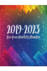 2019-2023 Five Year Monthly Planner