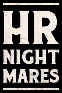 HR Nightmares Journal White