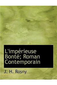 L'Imp Rieuse Bont; Roman Contemporain