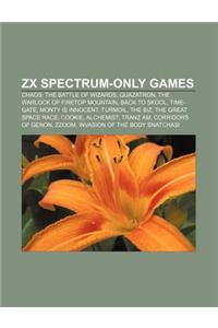 ZX Spectrum-Only Games