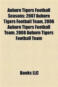 Auburn Tigers Football Seasons