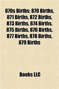 870s Births