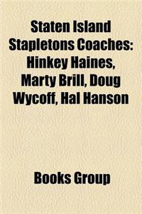Staten Island Stapletons Coaches