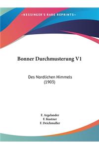 Bonner Durchmusterung V1