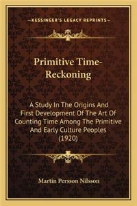 Primitive Time-Reckoning