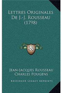 Lettres Originales De J.-J. Rousseau (1798)