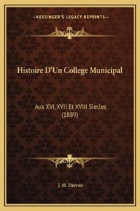 Histoire D'Un College Municipal