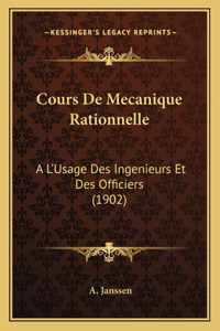 Cours De Mecanique Rationnelle