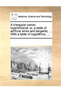 A triangular canon logarithmical