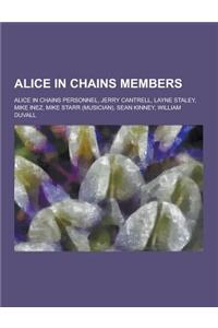 Alice in Chains Members