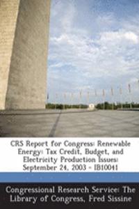 Crs Report for Congress