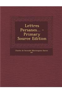 Lettres Persanes...
