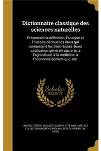 Dictionnaire classique des sciences naturelles