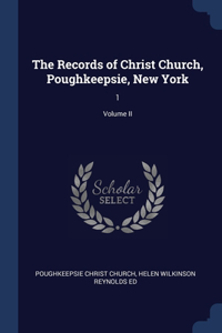 Records of Christ Church, Poughkeepsie, New York