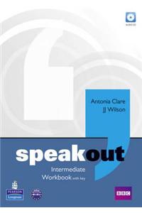 Speakout Intermediate Workbook with Key and Audio CD Pack