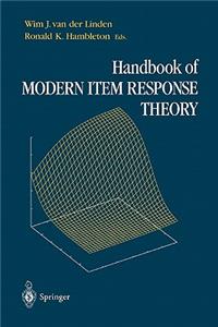 Handbook of Modern Item Response Theory