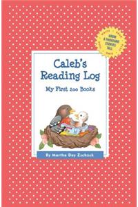 Caleb's Reading Log