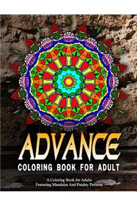 ADVANCED COLORING BOOKS FOR ADULTS - Vol.19
