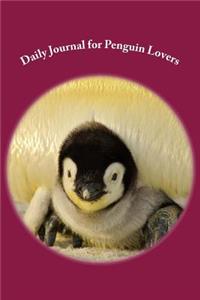 Daily Journal for Penguin Lovers