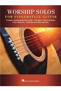 Worship Solos for Fingerstyle Guitar