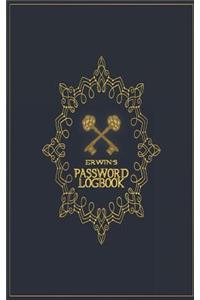 Erwin's Password Logbook