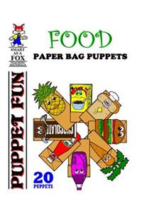 Food Paper Bag Puppets