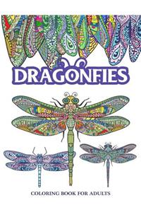 Dragonflies Coloring Book for Adults