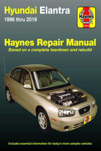 Hyundai Elantra 1996 Thru 2019 Haynes Repair Manual