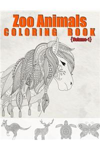 Zoo Animals coloring book