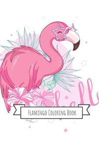 Flamingo Coloring Book